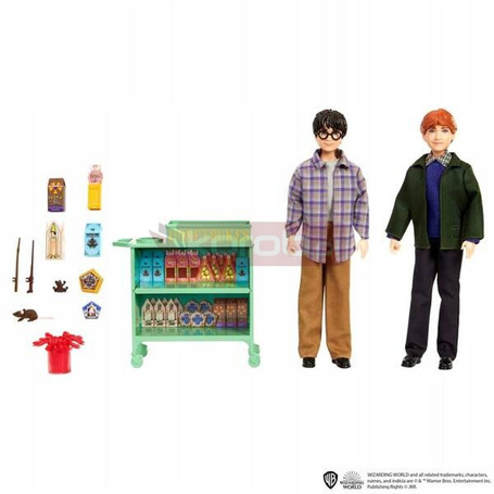 HARRY POTTER LALKA + RON WESLEY ekspres Hogwartu HND79