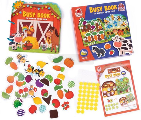 Gra edukacyjna z rzepami. Zwierzęta na farmie