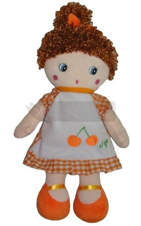 Lalka Wisia Pomarańczowa 28 cm