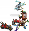 KLOCKI LEGO NINJAGO 71857 Bitwa ninja: domek na drzewie z pojazdami