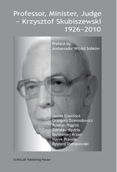 Professor, Minister, Judge: Krzysztof Skubiszewski