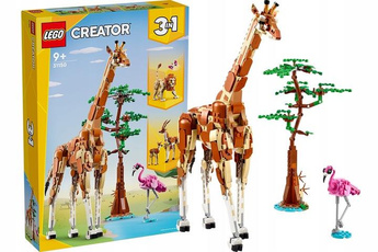 LEGO CREATOR 3W1 31150 DZIKIE ZWIERZĘTA Z SAFARI zestaw klocków +9 lat