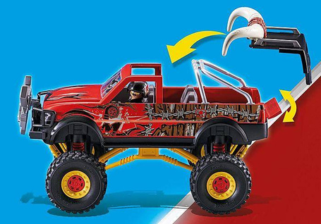 Playmobil 70549 Pokaz kaskaderski Monster Truck Rogacz