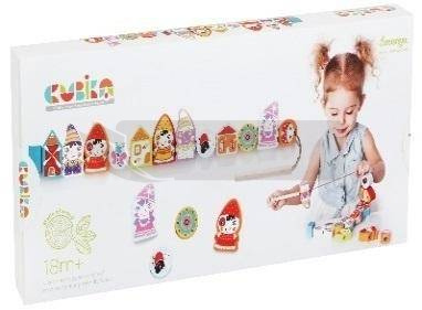 Wesołe krasnoludki do sznurowania