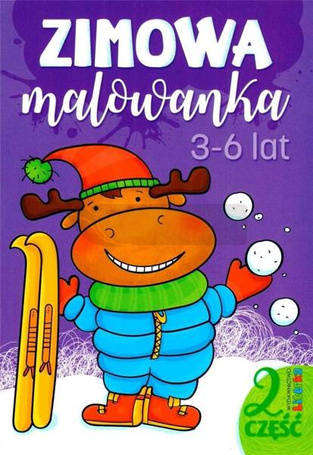 Zimowa malowanka. 3-6 lat cz.2