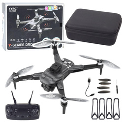 Dron Y329 kamera HD WI-FI światło LED czarny