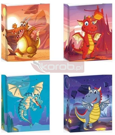 Torebka prezentowa bajkowa L