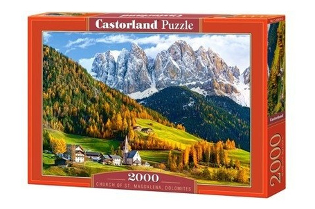 2000 ELEMENTÓW Kościół Św. Magdaleny Dolomites