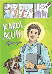 Kolorowanka. Św. Karol Acutis