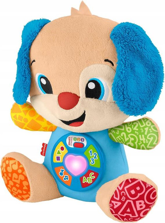 FISHER PRICE SZCZENIACZEK UCZNIACZEK zabawka interaktywna dla maluszka JFD27