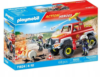 PLAYMOBIL ACTION HEROES 71842 Wóz strażacki straż pożarna, +4 lata