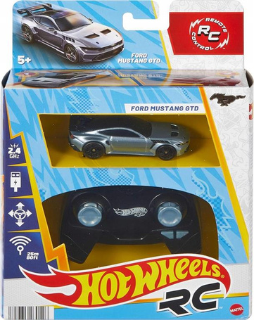 HOT WHEELS AUTKO 1:64 RC Ford Mustang GTD sterowane pilotem JBH04