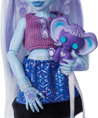 LALKA MONSTER HIGH SELF-SCARE SECRETS Abbey Bominable + akcesoria JHK44