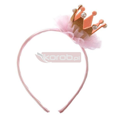 Koronetka księżniczki na opasce