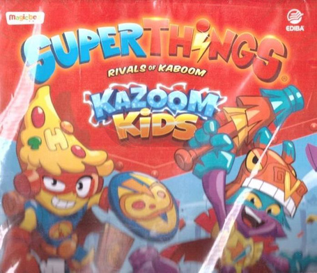Super Things Rivals Of Kaboom Kazoom Kids +Figurka