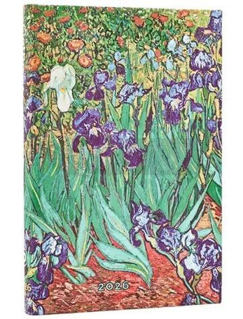 Kalendarz książkowy mini 2026 Van Gogh's Irises