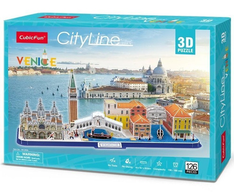Puzzle 3D Cityline Wenecja