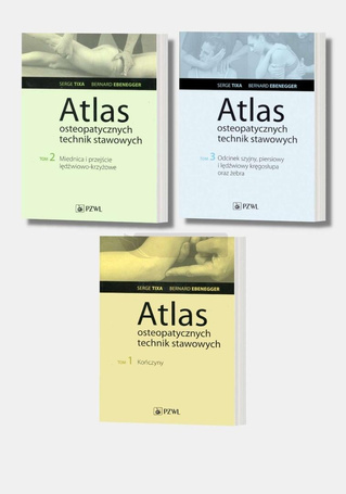 Atlas osteopatycznych technik stawowych T.1-3