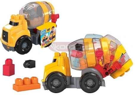 Mega Bloks Betoniarka Cat z klockami