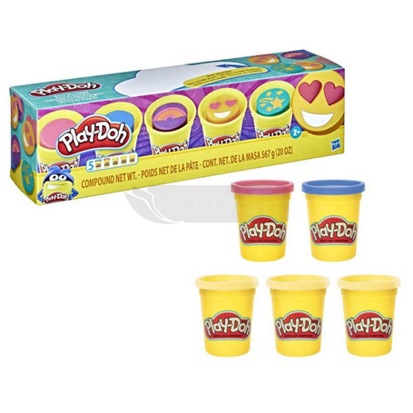 Play-Doh - Ciastolina Zestaw Radosne kolory Tuba 5-pak F4715