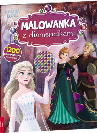 Disney Kraina Lodu. Malowanka z diamencikami