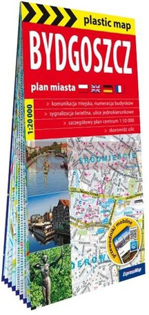 Plastic map Bydgoszcz 1: 20 000