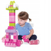 MEGA BLOKS KLOCKI 80 elementów ,duże klocki w torbie DCH62 dla dzieci +12m DCH62