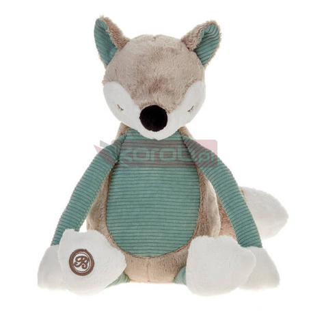 Maskotka Lis Axel beżowo-miętowy 20cm