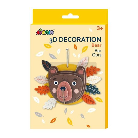 Dekoracje 3D - miś