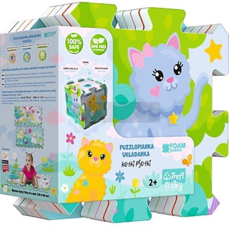 Układanka Puzzlopianka - Kotki Psotki TREFL