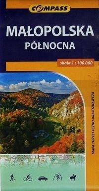 Mapa tur-krajoznawcza - Małopolska północna