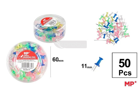 Pinezki 11mmx50szt