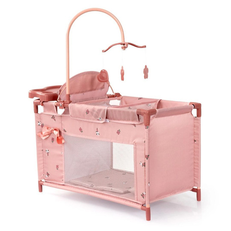 Łóżeczko wieloosobowe 46cm czarne