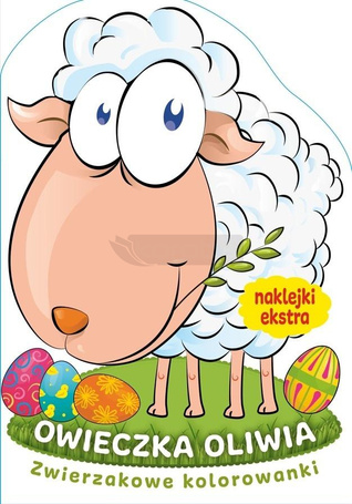 Zwierzakowe kolorowanki. Owieczka Oliwia