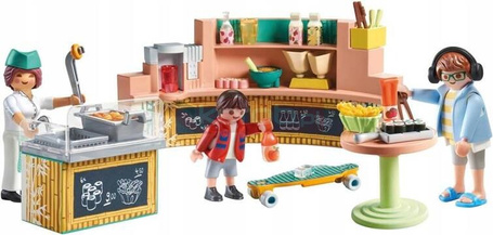 PLAYMOBIL MYLIFE 71538 BAR Z PRZEKĄSKAMI