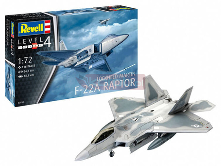 Model plastikowy Lockheed Martin F-22A Raptor