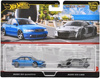 HOT WHEELS PREMIUM CULTURE CAR 2-pack Audi S4 Quattro/Audi R8 LMS JDY82