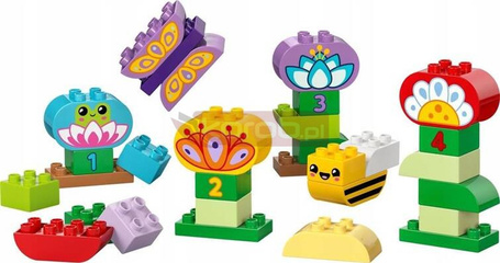 LEGO DUPLO 10444 Kreatywny ogród i kwiaty, zestaw klocków dla dzieci +2 lat