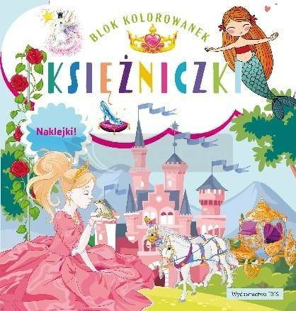 Blok kolorowanek. Księżniczki