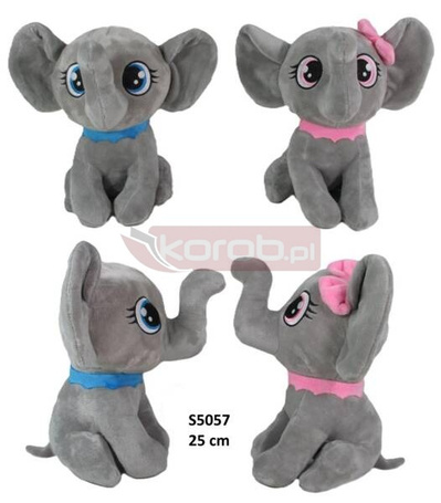 Słoń 25cm MIX