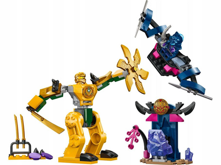 LEGO NINJAGO 71804 MECH BOJOWY ARINA zestaw klocków dla dzieci +4 lata