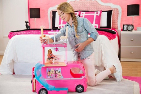 Lalka Barbie rozkładany kamper