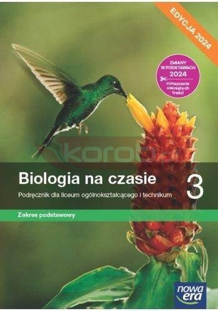 Biologia LO 3 Biologia na czasie Podr ZP 2024