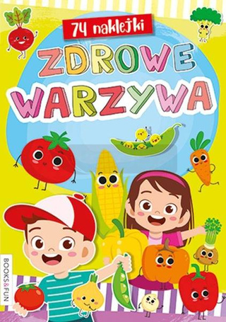 Kolorowanka. Zdrowe warzywa