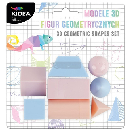 Modele 3D figur geometrycznych A KIDEA