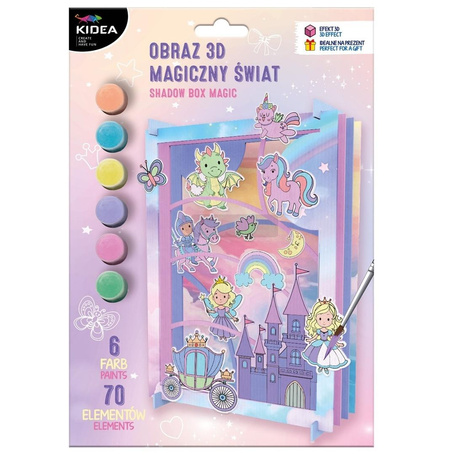 Obraz 3D magiczny świat KIDEA