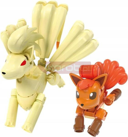 MEGA CONSTRUX KLOCKI 145 el POKEMON VULPIX EWOLUCJA HTH79