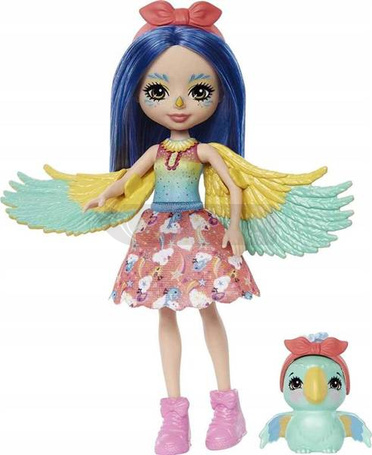 Lalka Enchantimals i zwierzę dom HHB89