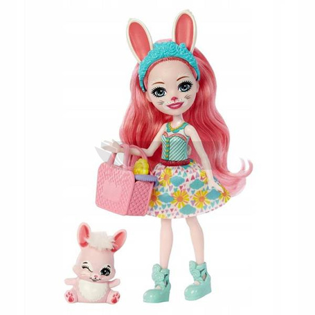 ENCHANTIMALS LALKA BABY BEST FRIENDS Bree Bunny HLK85