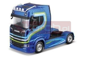 Str. Fire Haulers Custom Scania 770S Blue BBURAGO
